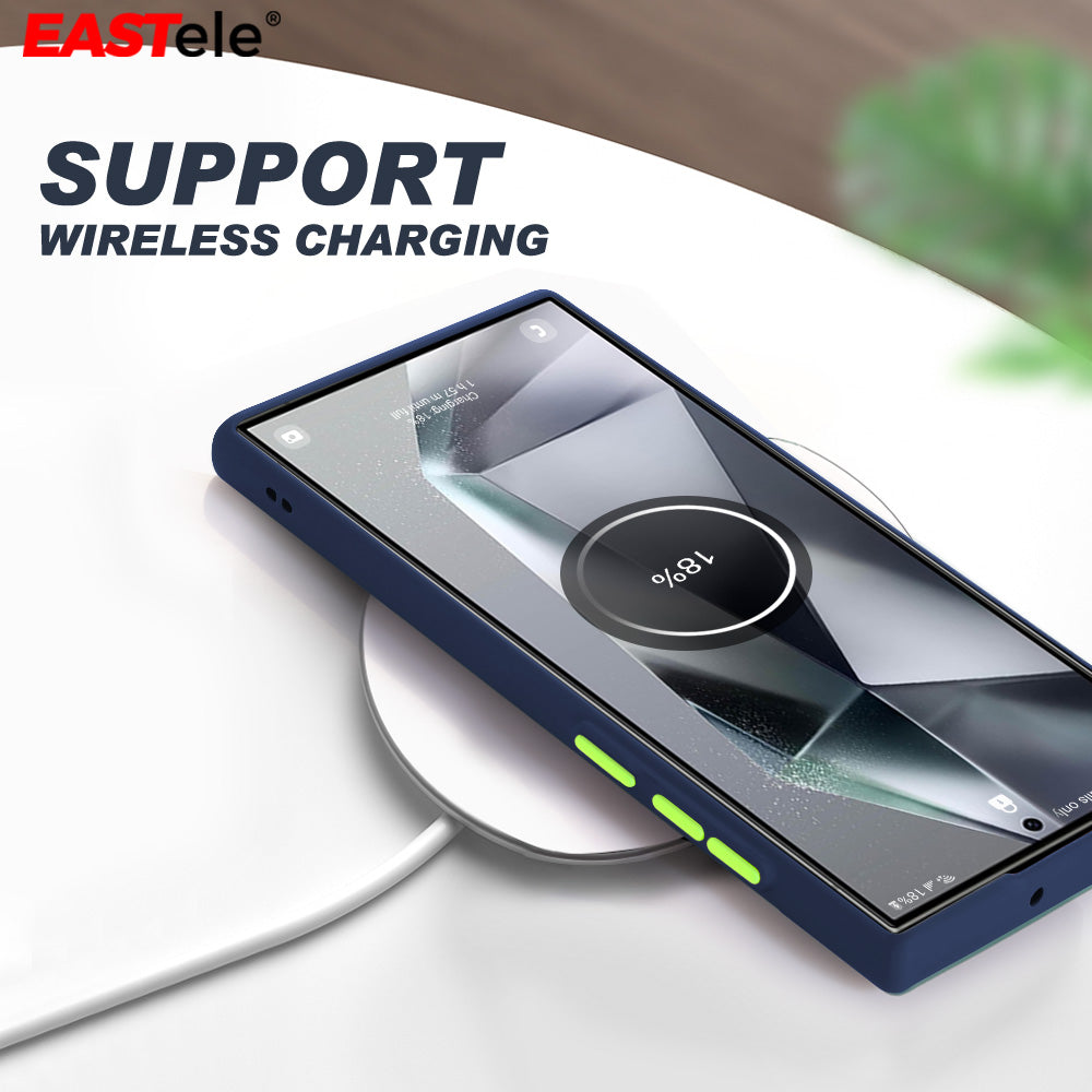 Samsung Galaxy Shockproof Armor Matte Bumper Case Cover