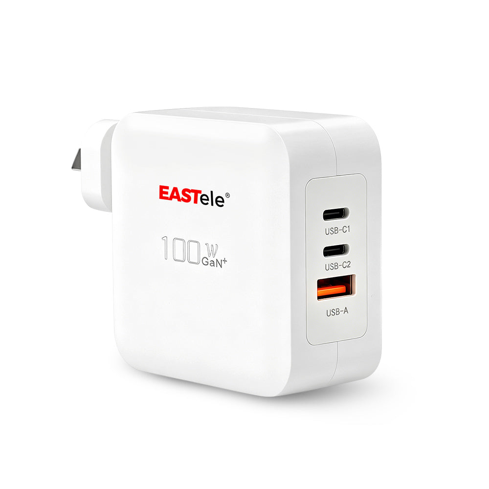 EASTele 100W USB Type-C Fast Wall AC Charger Power Adapter