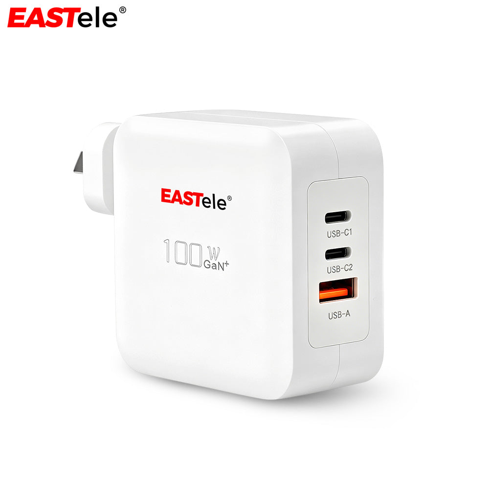 EASTele 100W USB Type-C Fast Wall AC Charger Power Adapter