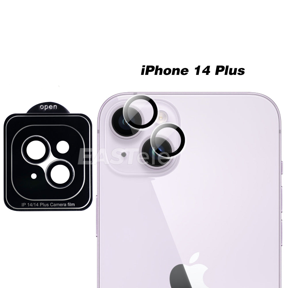 For Apple iPhone Metal Ring Camera Lens Protector