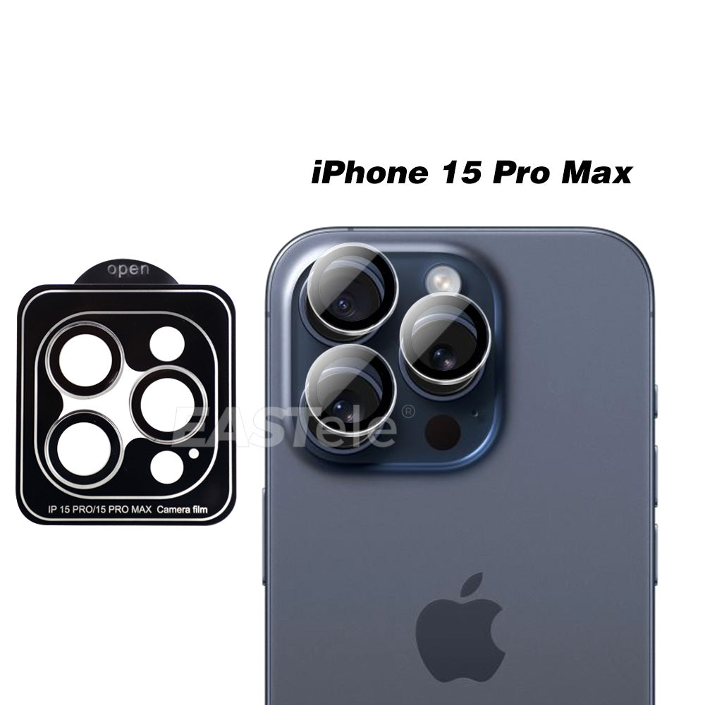For Apple iPhone Metal Ring Camera Lens Protector