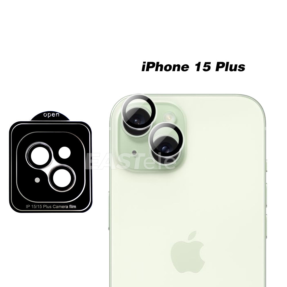 For Apple iPhone Metal Ring Camera Lens Protector