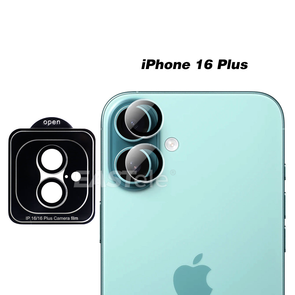 For Apple iPhone Metal Ring Camera Lens Protector