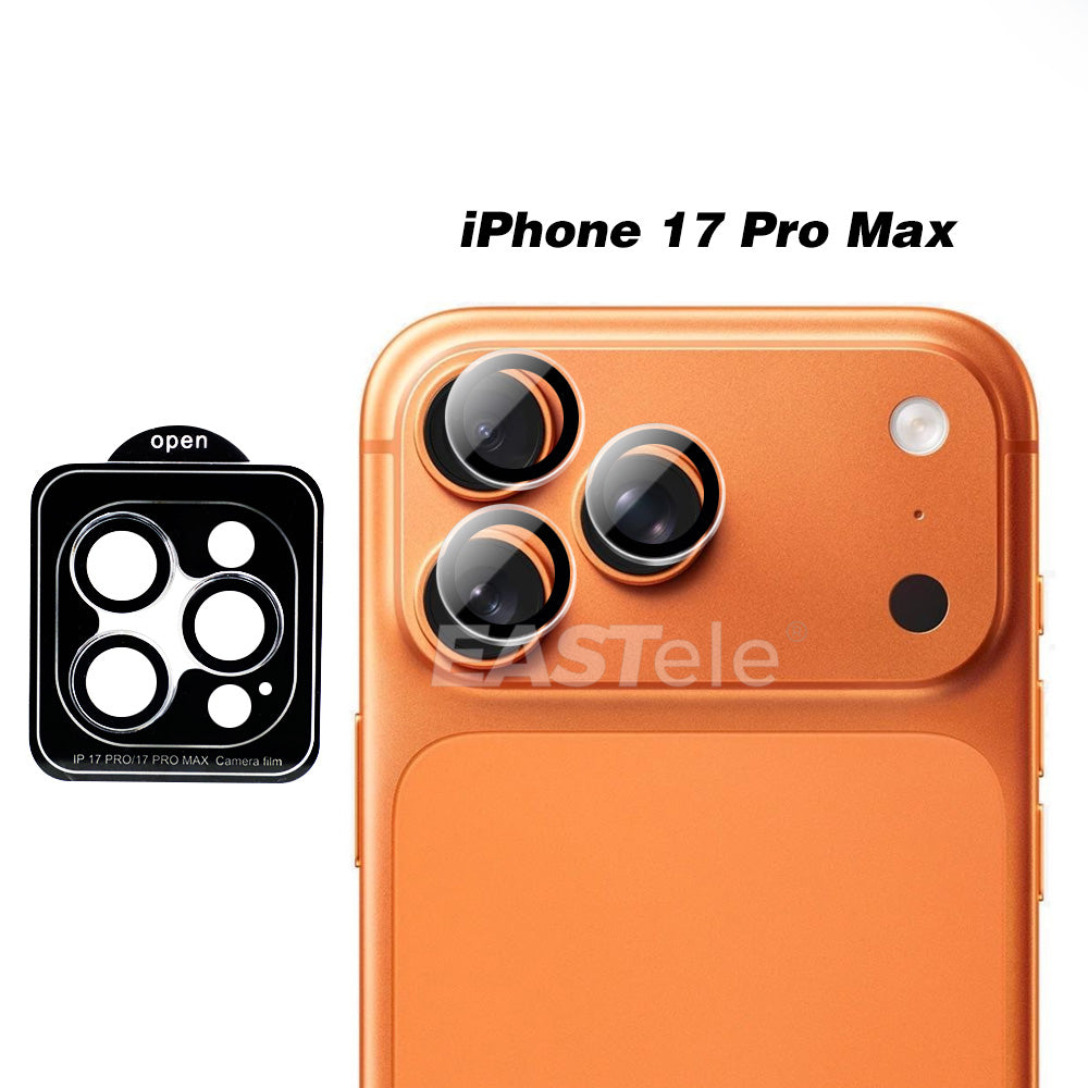 For Apple iPhone Metal Ring Camera Lens Protector