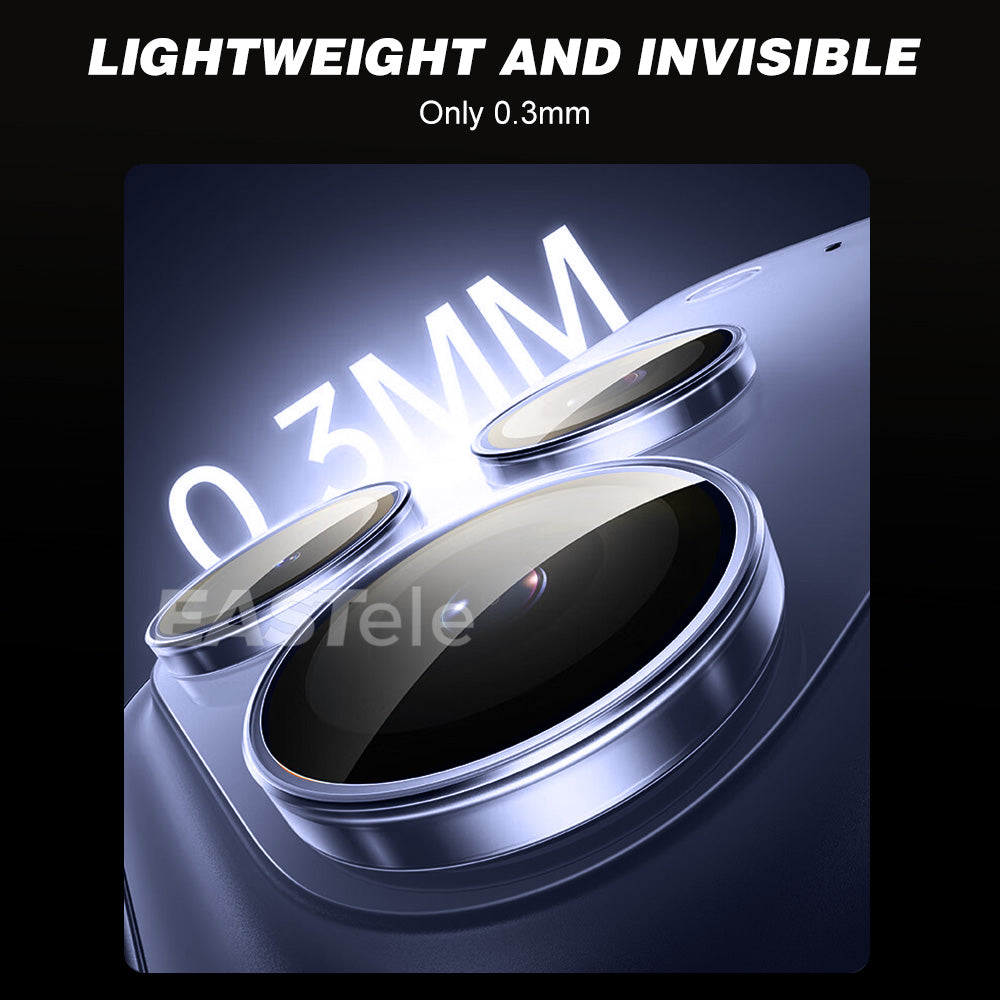 For Apple iPhone Metal Ring Camera Lens Protector