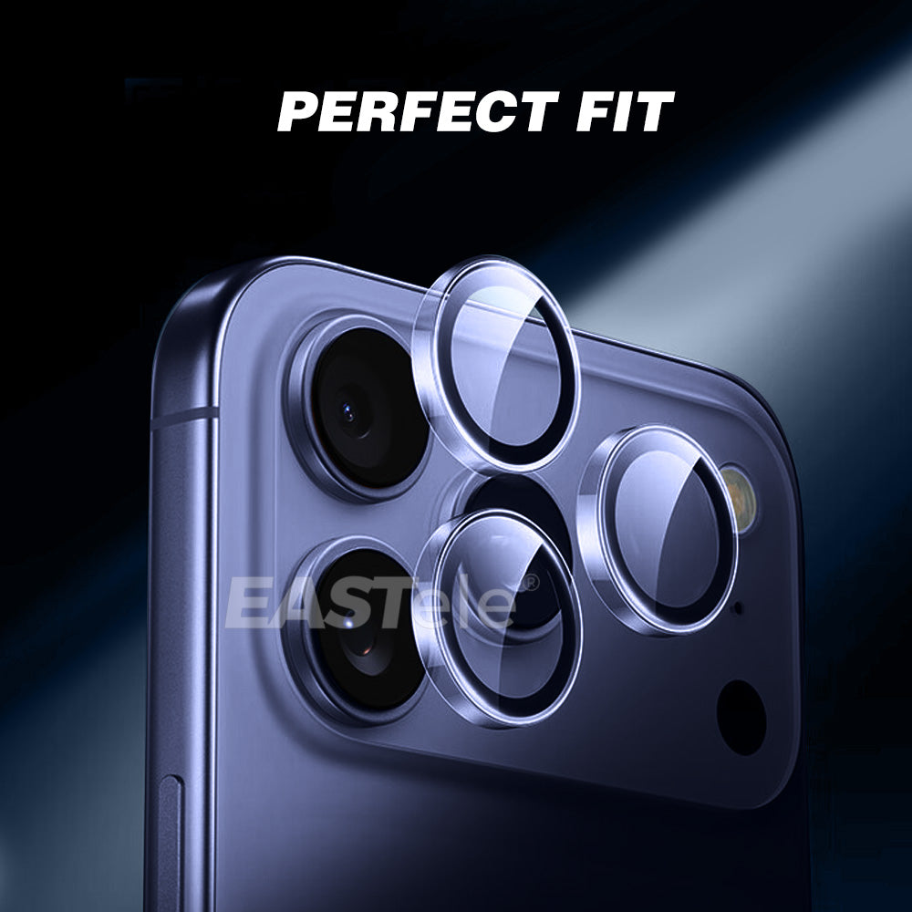 For Apple iPhone Metal Ring Camera Lens Protector