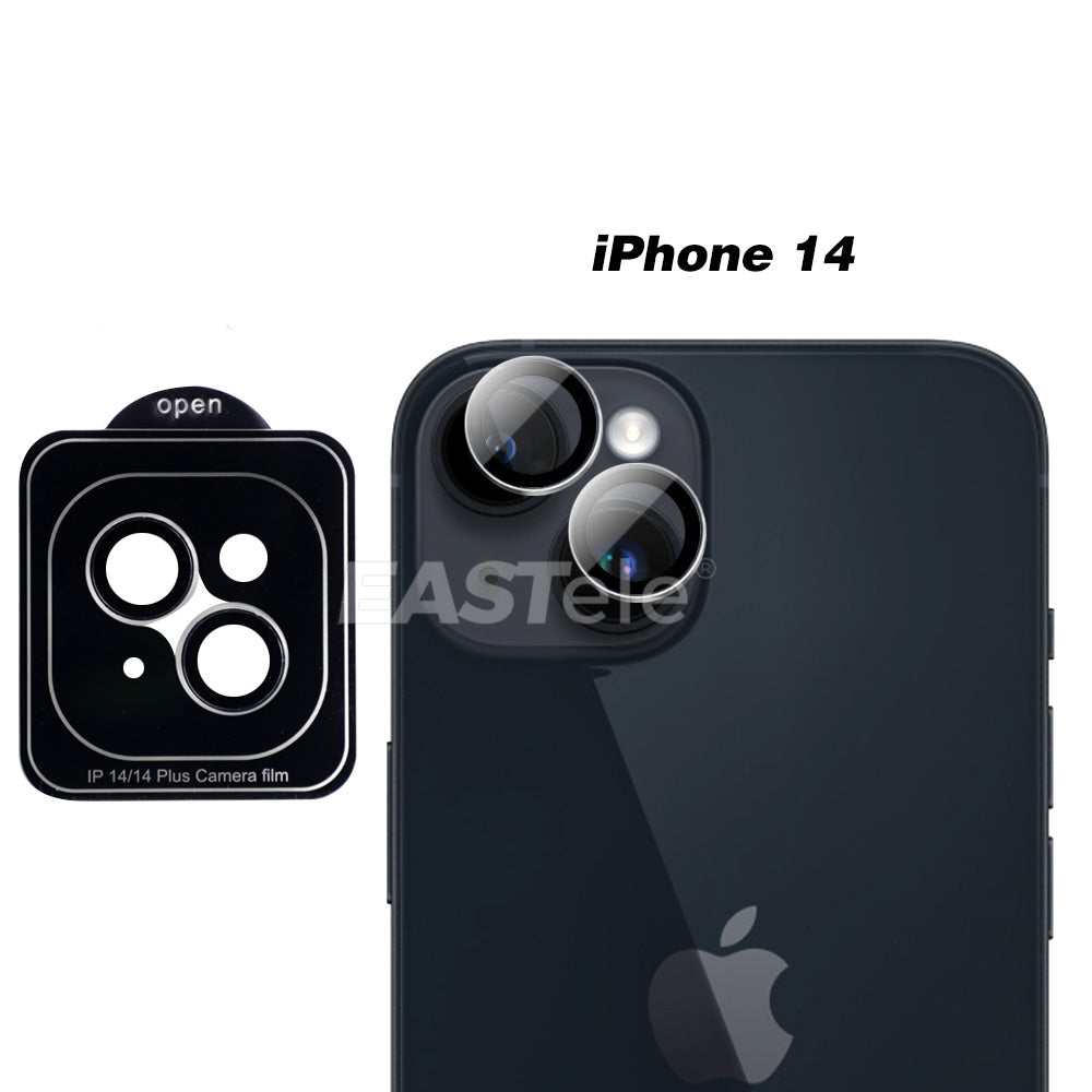 For Apple iPhone Metal Ring Camera Lens Protector