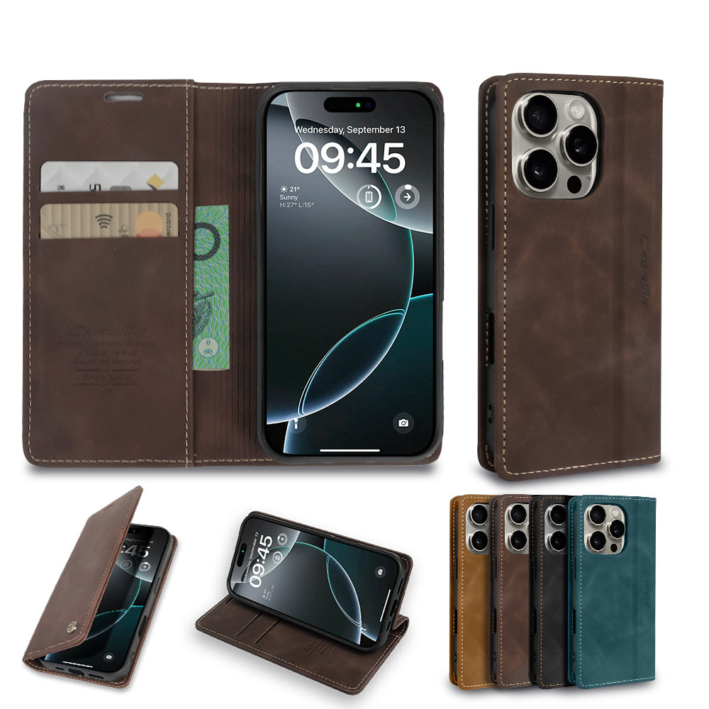 Apple iPhone Flip Wallet Card Case Pouch