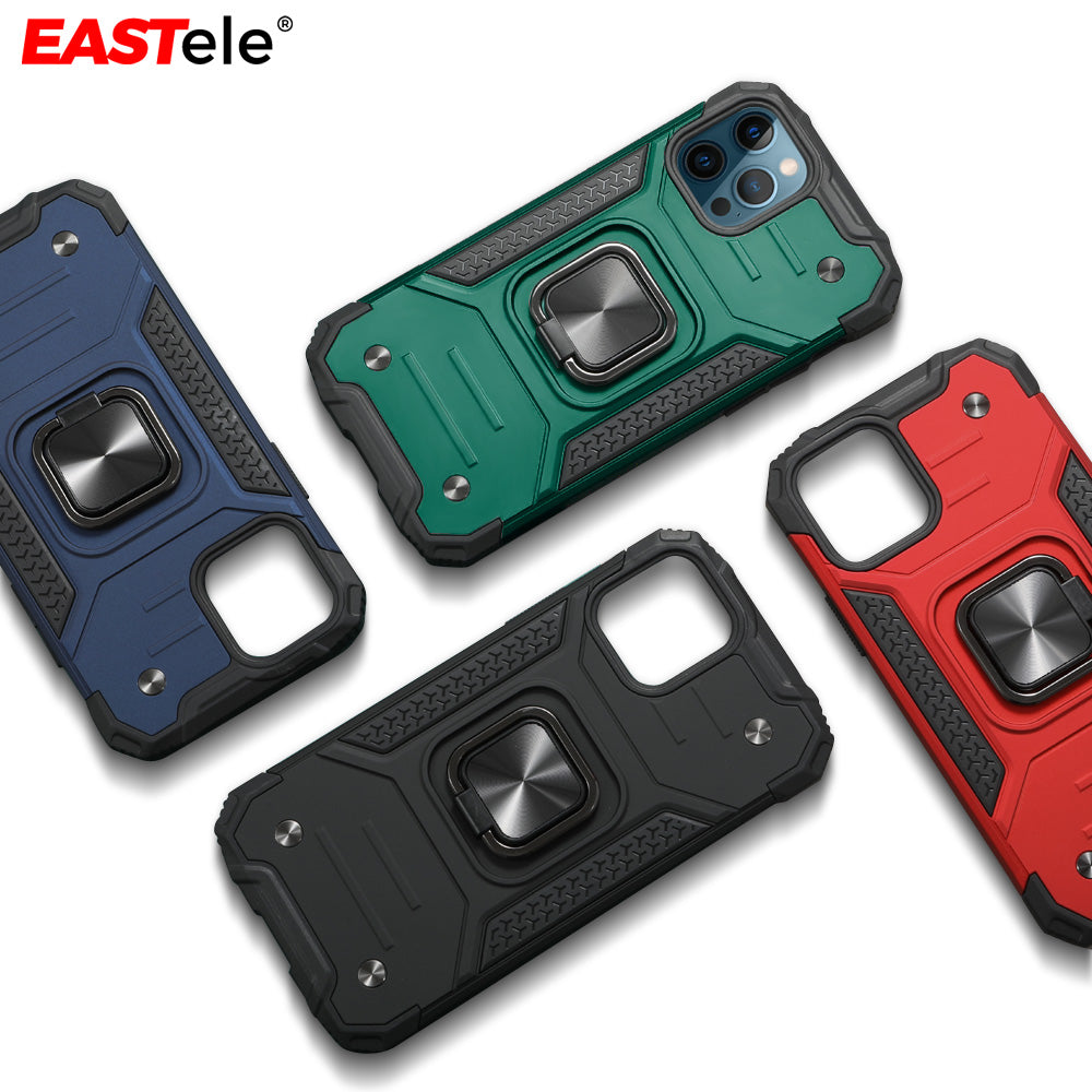 Apple iPhone 13 12 11 Shockproof Case Ring Cover