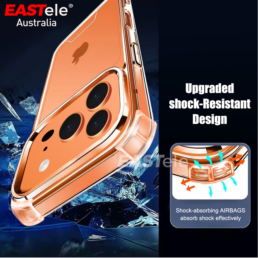 Clear Shockproof Bumper Case Cover For Apple iPhone