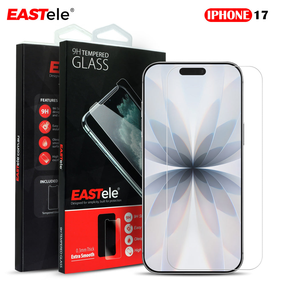 Apple iPhone Tempered Glass Screen Protector - Premium Grade [2 Pack]