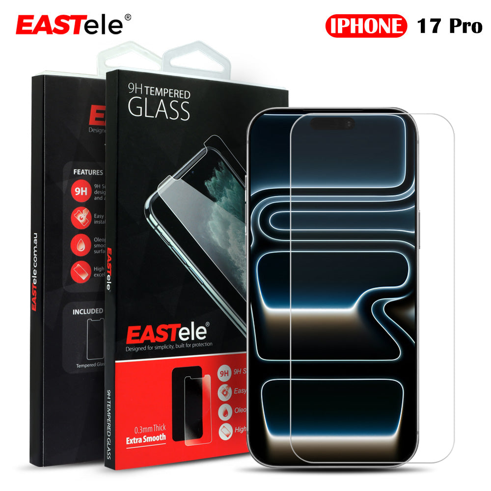 Apple iPhone Tempered Glass Screen Protector - Premium Grade [2 Pack]