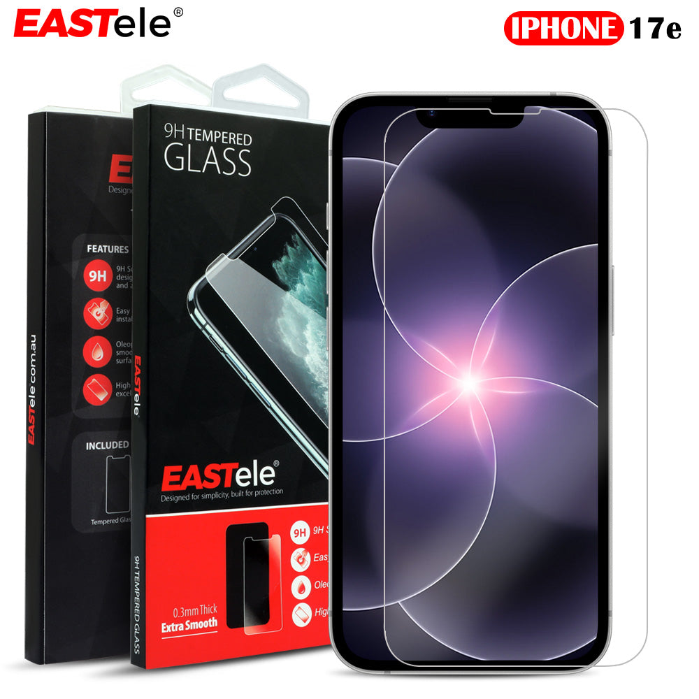 Apple iPhone Tempered Glass Screen Protector - Premium Grade [2 Pack]