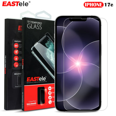 Apple iPhone Tempered Glass Screen Protector - Premium Grade [2 Pack]