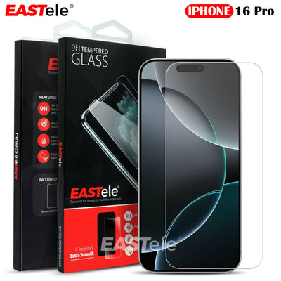 Apple iPhone Tempered Glass Screen Protector - Premium Grade [2 Pack]