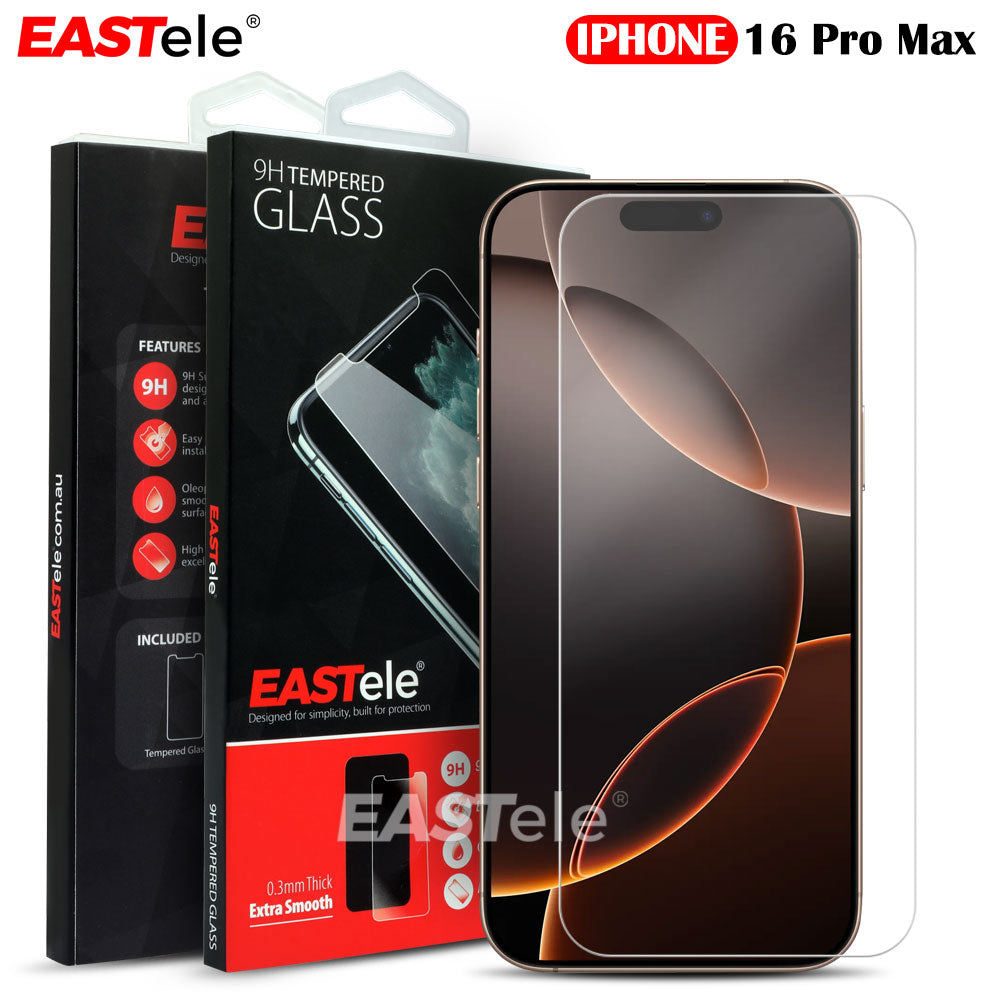 Apple iPhone Tempered Glass Screen Protector - Premium Grade [2 Pack]