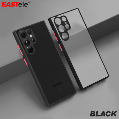 Samsung Galaxy Shockproof Armor Matte Bumper Case Cover