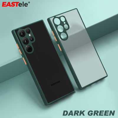 Samsung Galaxy Shockproof Armor Matte Bumper Case Cover