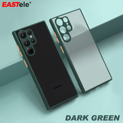 Samsung Galaxy Shockproof Armor Matte Bumper Case Cover