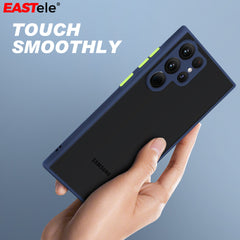 Samsung Galaxy Shockproof Armor Matte Bumper Case Cover
