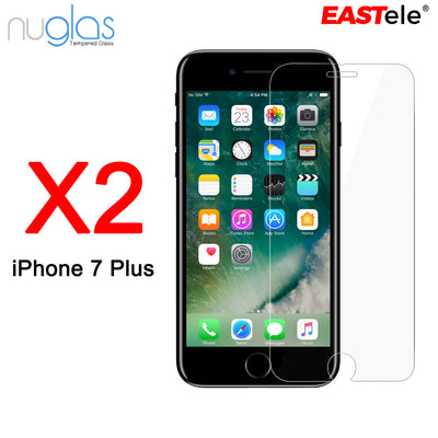 NUGLAS - Apple iPhone Tempered Glass Screen Protector - [2 Pack]