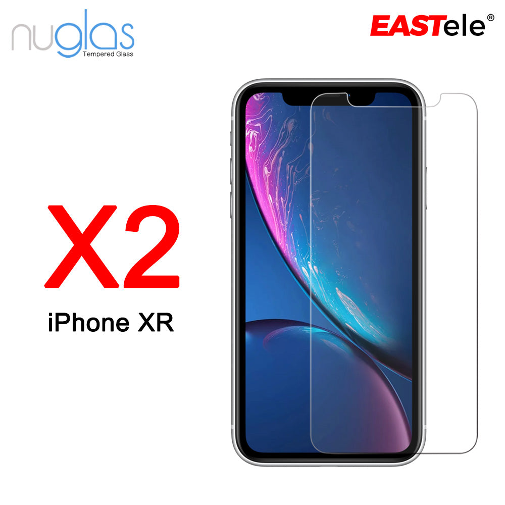 NUGLAS - Apple iPhone Tempered Glass Screen Protector - [2 Pack]