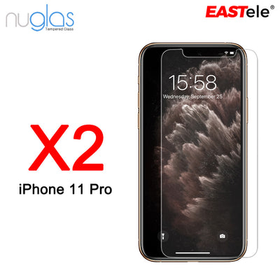 NUGLAS - Apple iPhone Tempered Glass Screen Protector - [2 Pack]