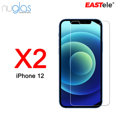 NUGLAS - Apple iPhone Tempered Glass Screen Protector - [2 Pack]