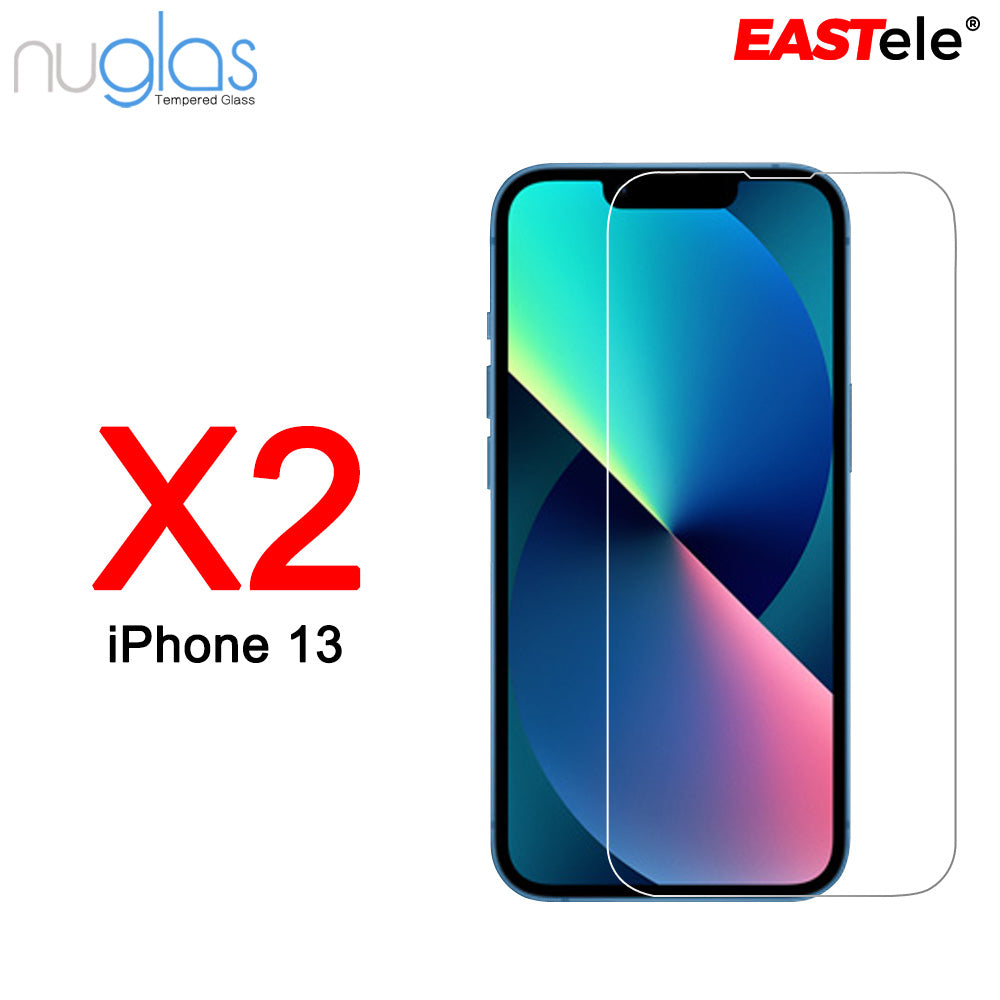 NUGLAS - Apple iPhone Tempered Glass Screen Protector - [2 Pack]