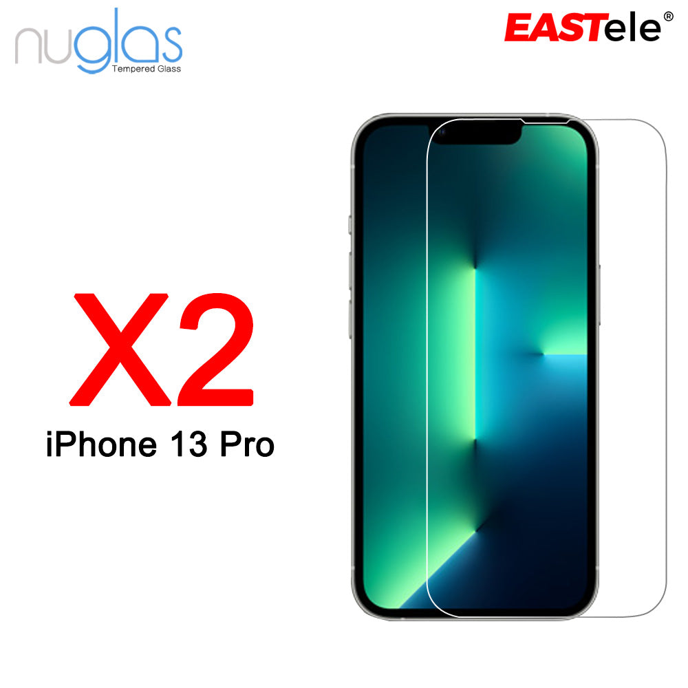 NUGLAS - Apple iPhone Tempered Glass Screen Protector - [2 Pack]
