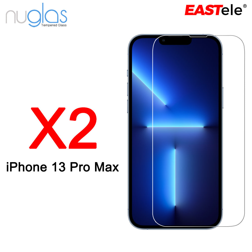 NUGLAS - Apple iPhone Tempered Glass Screen Protector - [2 Pack]