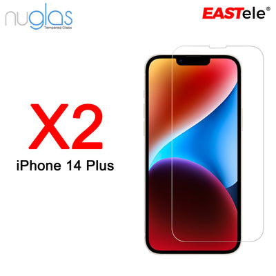 NUGLAS - Apple iPhone Tempered Glass Screen Protector - [2 Pack]