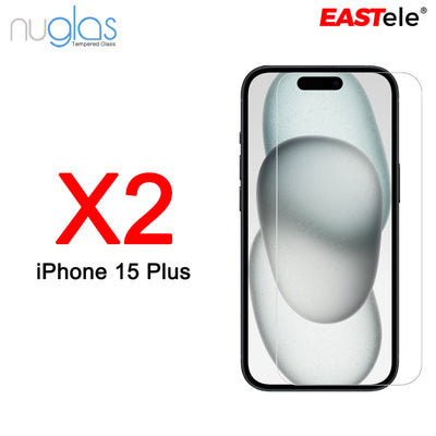 NUGLAS - Apple iPhone Tempered Glass Screen Protector - [2 Pack]
