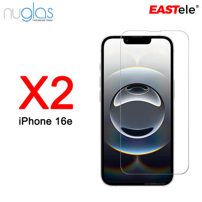 NUGLAS - Apple iPhone Tempered Glass Screen Protector - [2 Pack]