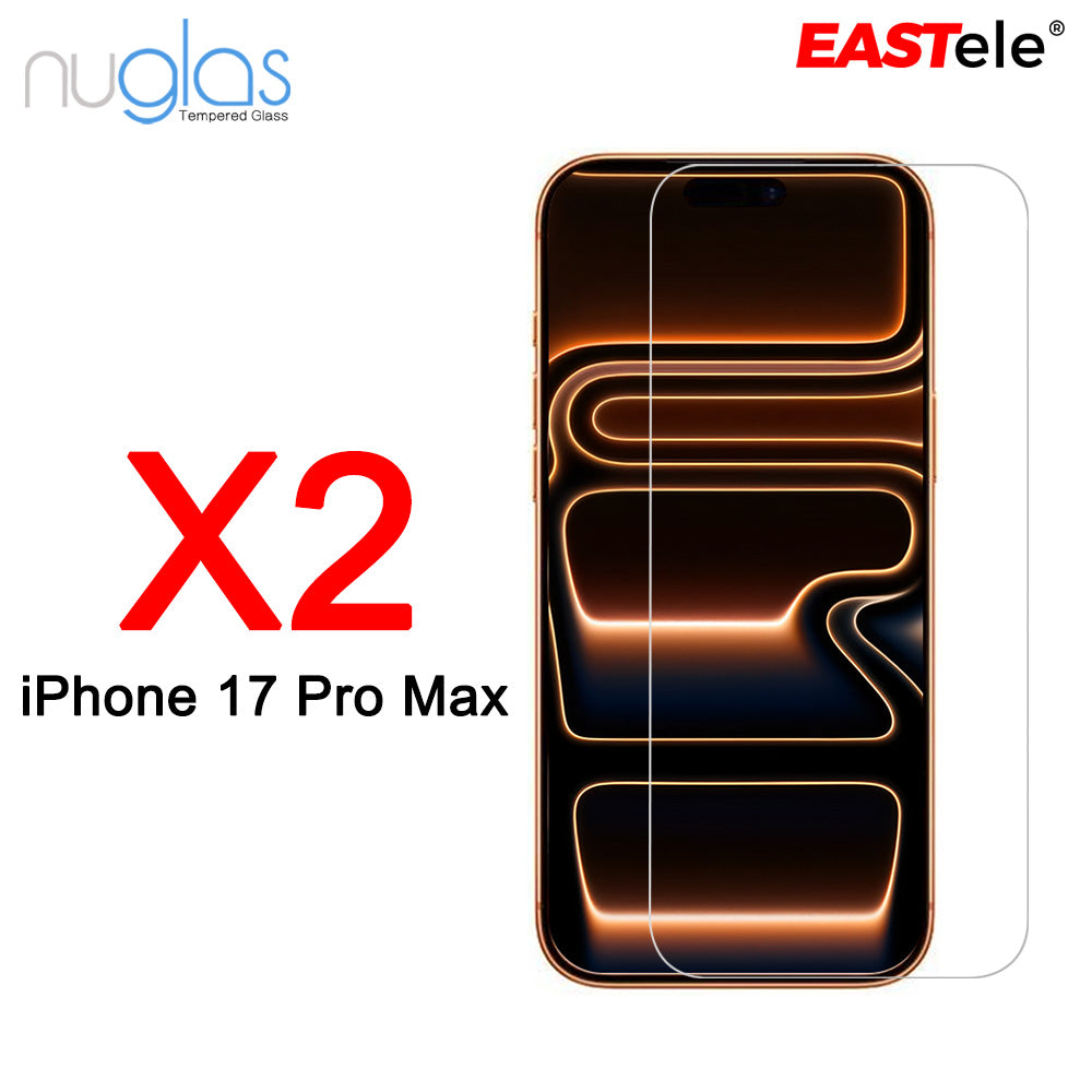 NUGLAS - Apple iPhone Tempered Glass Screen Protector - [2 Pack]