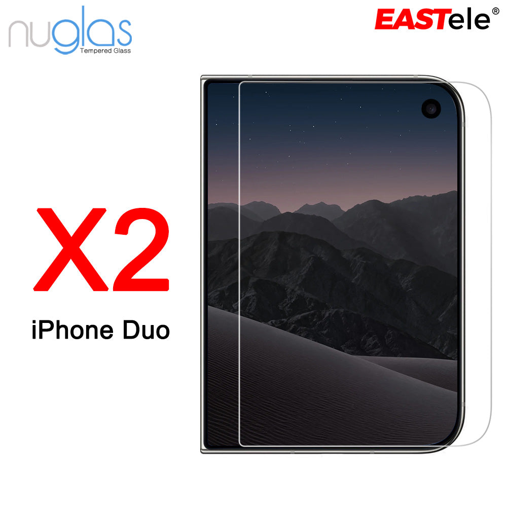NUGLAS - Apple iPhone Tempered Glass Screen Protector - [2 Pack]