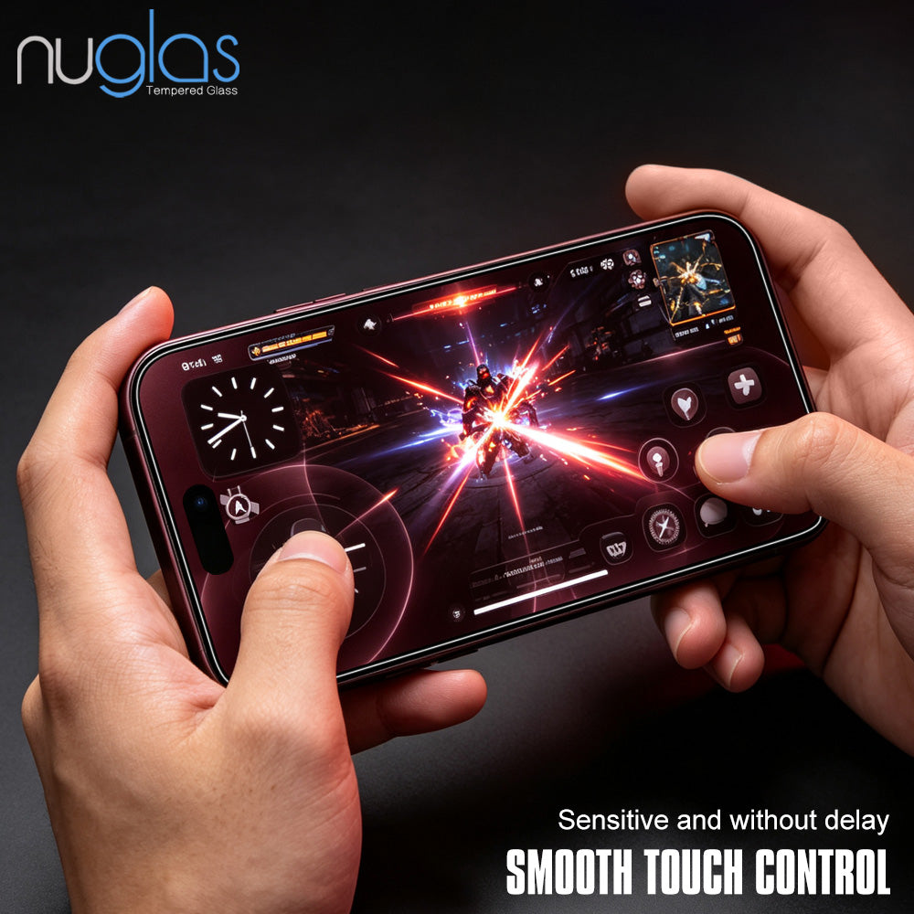 NUGLAS - Apple iPhone Tempered Glass Screen Protector - [2 Pack]