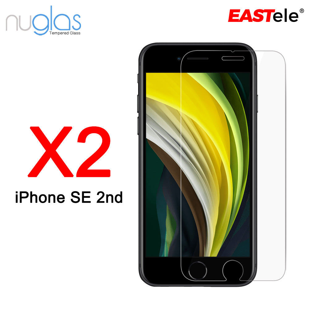 NUGLAS - Apple iPhone Tempered Glass Screen Protector - [2 Pack]