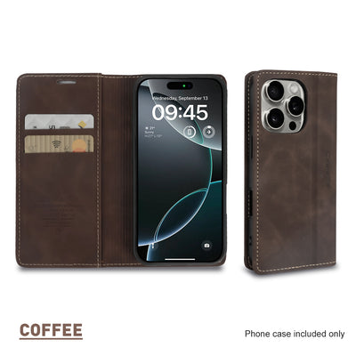 Apple iPhone Flip Wallet Card Case Pouch