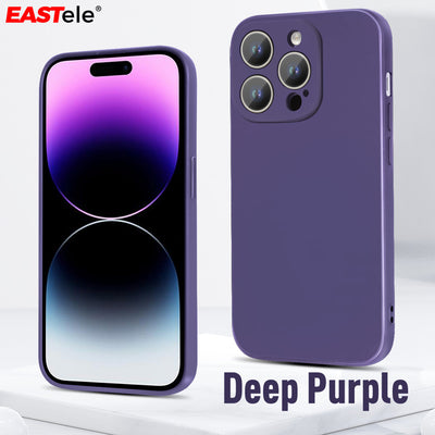 Apple iPhone 15 14 Shockproof Case Silicone Back Cover