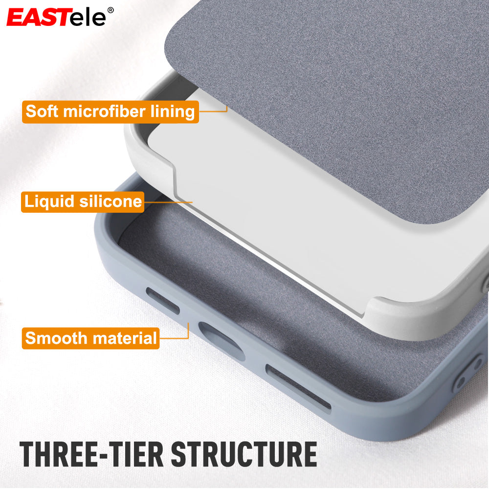 Apple iPhone 15 14 Shockproof Case Silicone Back Cover