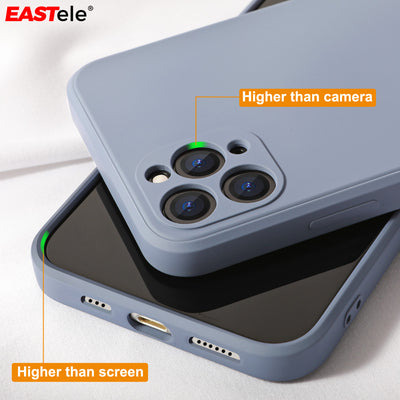 Apple iPhone 15 14 Shockproof Case Silicone Back Cover