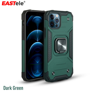 Apple iPhone 16 15 14 Shockproof Case Ring Cover