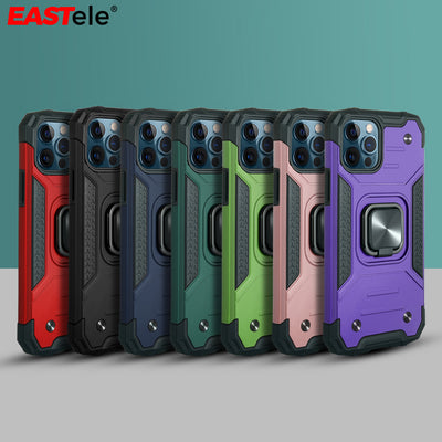 Apple iPhone 16 15 14 Shockproof Case Ring Cover