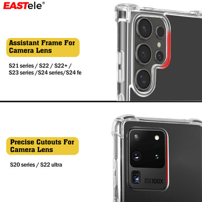 Clear Samsung Galaxy Case Shockproof Bumper Cover