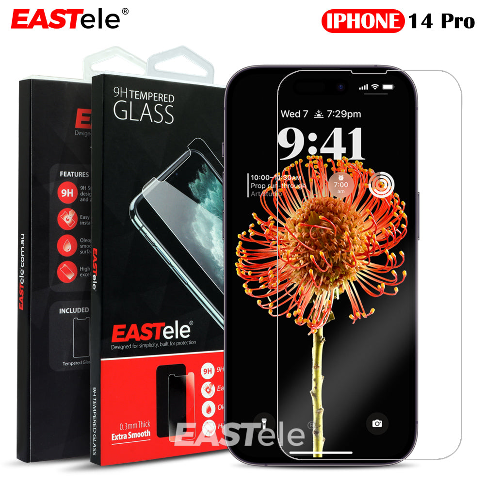 Apple iPhone Tempered Glass Screen Protector - Premium Grade [2 Pack]