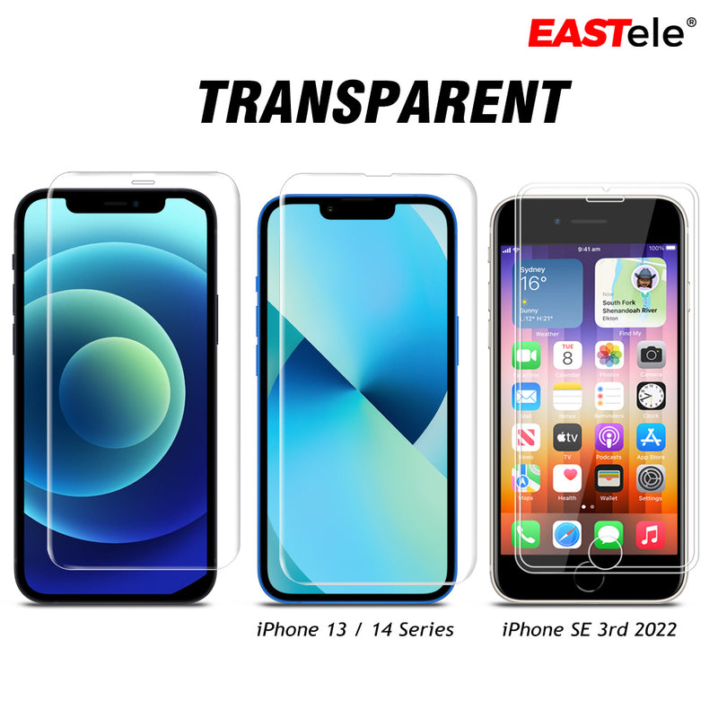 Full Coverage Tempered Glass Screen Protector for Apple iPhone