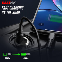 Compact USB-C Fast Car Charger
