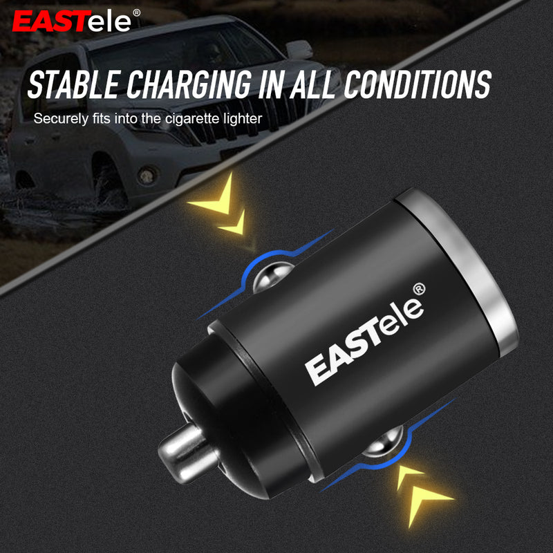 Compact USB-C Fast Car Charger