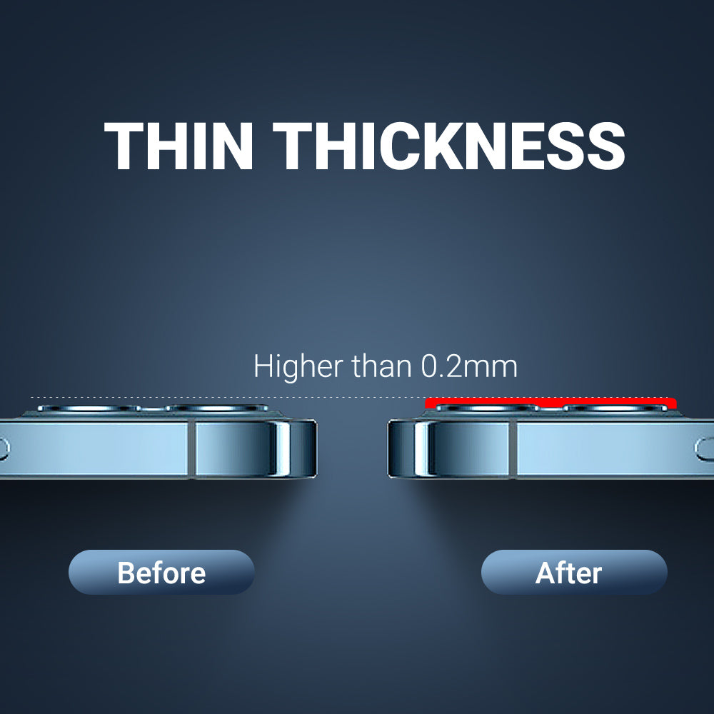 Apple iPhone Camera Lens Tempered Glass Protector - Eastele